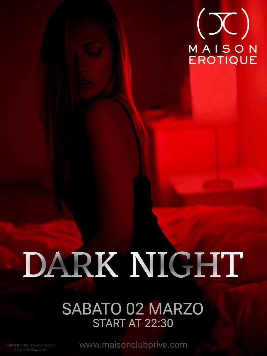 DARK NIGHT - Maison Erotique Club