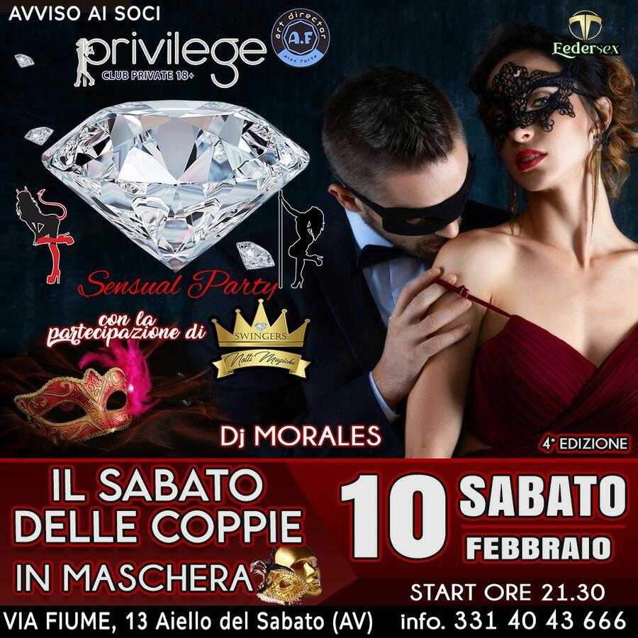 IL SABATO DELLE COPPIE - Privilege Club Private