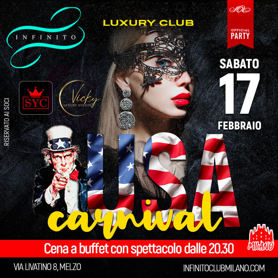 USA CARNIVAL - Infinito Club Milano