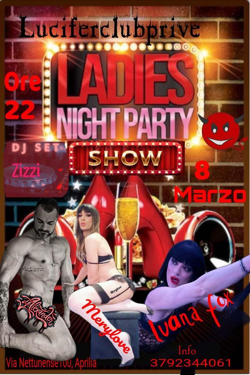 Ladies night party show - Venerebluclubprivè