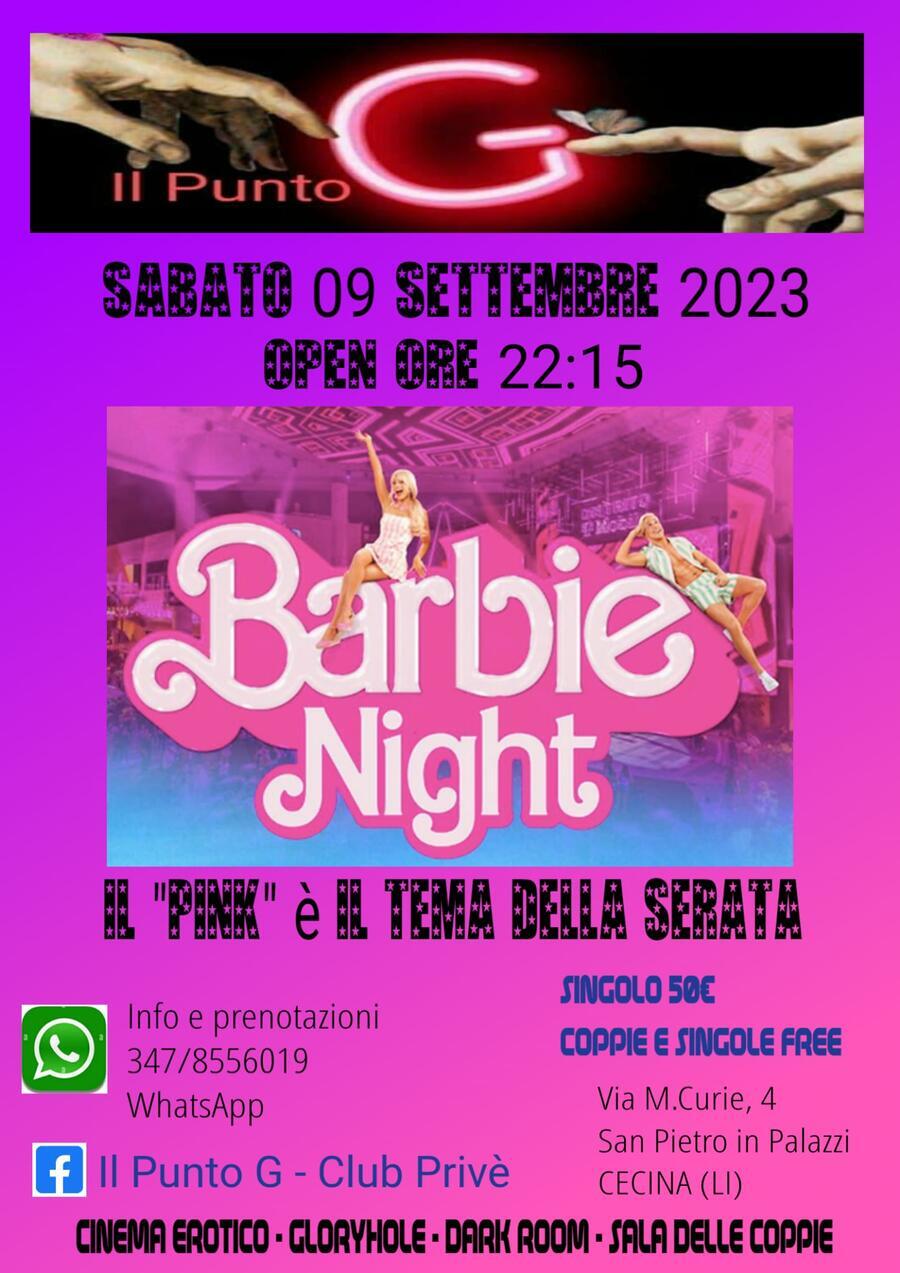 Barbie Night - Il Punto G Club Privé